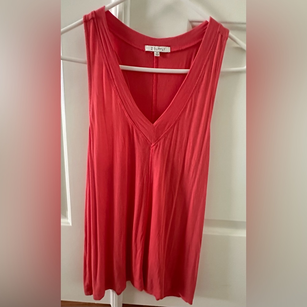 Z Supply cotton racerback tank.